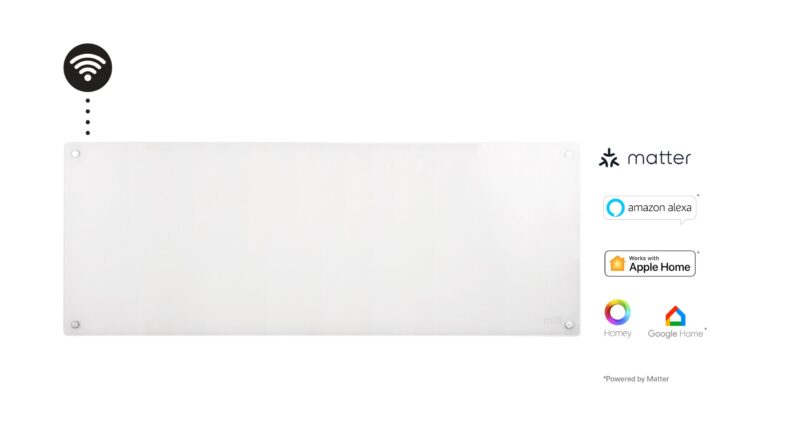 Mill | Heater | GL1200WIFI3 GEN3 | Panel Heater | 1200 W | Suitable for rooms up to 18 m² | White | IPX4