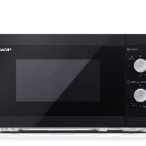 Sharp | Microwave Oven with Grill | YC-MG01E-B | Free standing | 800 W | Grill | Black