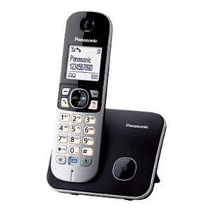 Panasonic | Cordless | KX-TG6811FXB | Built-in display | Caller ID | Black | Conference call | Phonebook capacity 120 entries | Speakerphone | Wireless connection
