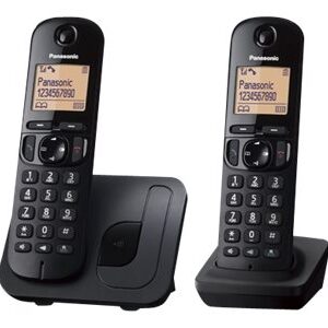 Panasonic | Cordless | KX-TGC212FXB | Built-in display | Caller ID | Black | Phonebook capacity 50 entries | Speakerphone