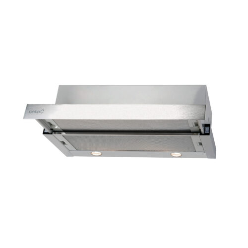 CATA | Hood | TF 2003 Duralum 600 | Telescopic | Energy efficiency class C | Width 60 cm | 390 m³/h | Mechanical control | LED | Stainless steel