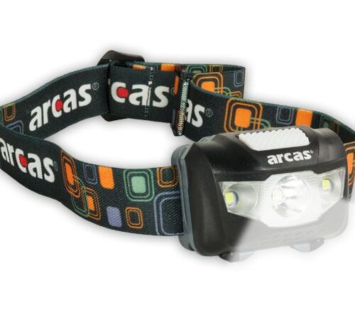 Arcas | Headlight | ARC5 | 1 LED+2 Flood light LEDs | 5 W | 160 lm | 4+3 light functions
