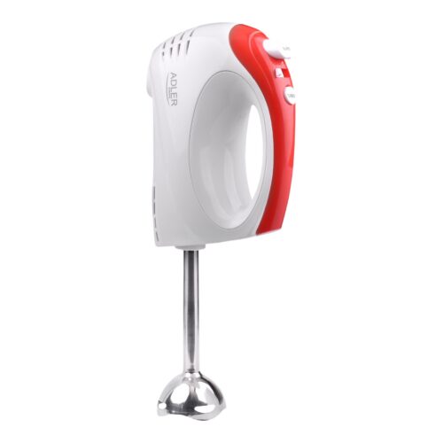 Adler | Mixer | AD 4212 | Hand Mixer | 300 W | Number of speeds 5 | Turbo mode | White