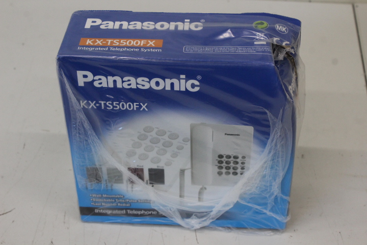 SALE OUT. Panasonic KX-TS500FXW Corded phone, White - DAMAGED PACKAGING | Panasonic | Corded | KX-TS500FX | White | 150 x 200 x 96 mm | 475 g | DAMAGED PACKAGING