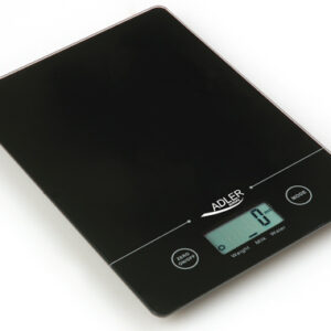 Adler Kitchen Scale with a bowl | MS 3179b | Graduation 1 g | Display type LCD | Black
