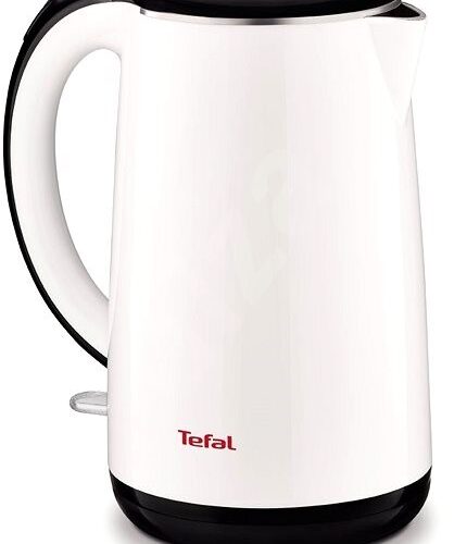 TEFAL | KO260130 | Standard kettle | 2400 W | 1.7 L | Stainless steel | 360° rotational base | White