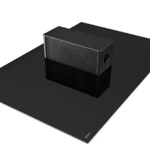 Novy | One Pro 1811 | Induction hob with built-in hood | 78 cm | Number of burners/cooking zones 4 | Black | Touch