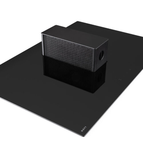 Novy | One Pro 1811 | Induction hob with built-in hood | 78 cm | Number of burners/cooking zones 4 | Black | Touch
