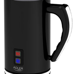 Adler AD 4494 d Milk frother, Frothing and heating, Black | Adler