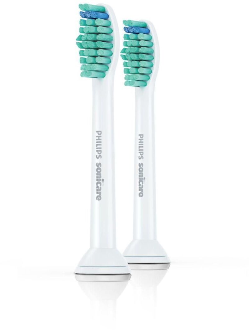 Philips | Standard Sonic toothbrush heads | HX6012/07 | Heads | For adults | Number of brush heads included 2 | Number of teeth brushing modes Does not apply