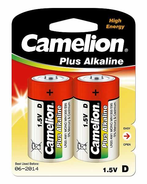 Camelion | D/LR20 | Plus Alkaline | 2 pc(s)