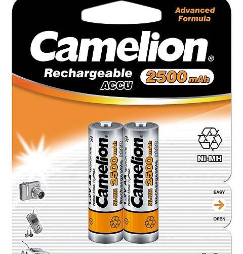 Camelion | AA/HR6 | 2500 mAh | Rechargeable Batteries Ni-MH | 2 pc(s)
