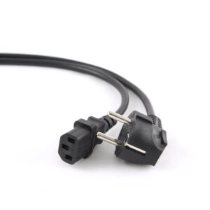 Logilink | Black CEE7/7 Schuko | C5 coupler