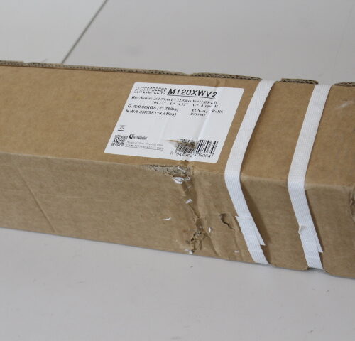 SALE OUT. Elite Screens M120XWV2 Manual Pull Down Screen 120'' 4:3 /  DAMAGED PACKAGING, SCRATCHED | Elite Screens | DAMAGED PACKAGING, SCRATCHED