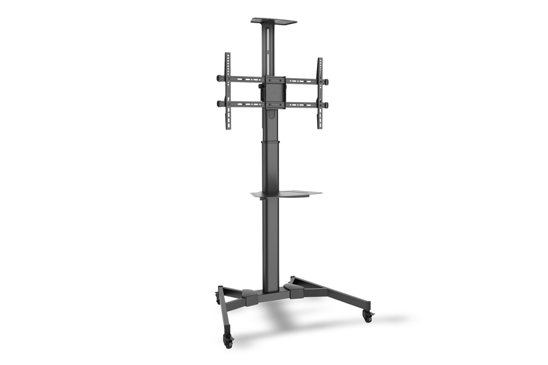Digitus | Floor stand | TV-Cart for screens up to 70", max. 50kg wheelbase, VESA max. 600x400 | Tilt | 37-70 " | Maximum weight (capacity) 50 kg | Black Digitus | Floor stand | TV-Cart for screens up to 70", max. 50kg wheelbase, VESA max. 600x400 | Tilt | 37-70 " | Maximum weight (capacity) 50 kg | Black