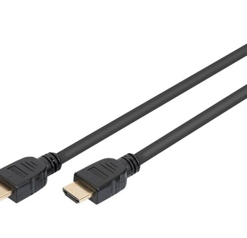 Digitus | Ultra High Speed HDMI Cable with Ethernet | AK-330124-010-S | HDMI Male (type A) | HDMI Male (type A) | HDMI to HDMI | 1 m