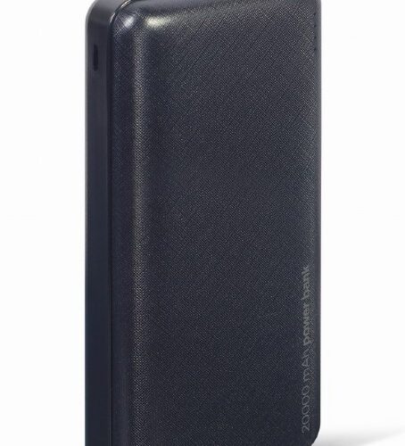 Gembird | Power Bank | PB20-02 | 20000 mAh | 2 x USB-AF | Black