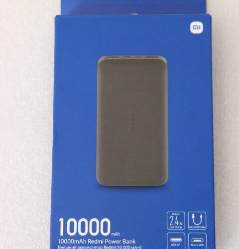 SALE OUT. Redmi 10000mAh Power Bank - Black | Xiaomi | Redmi Power Bank | 10000 mAh | USB, USB-C | Black | USED