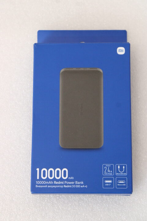 SALE OUT. Redmi 10000mAh Power Bank - Black | Xiaomi | Redmi Power Bank | 10000 mAh | USB, USB-C | Black | USED