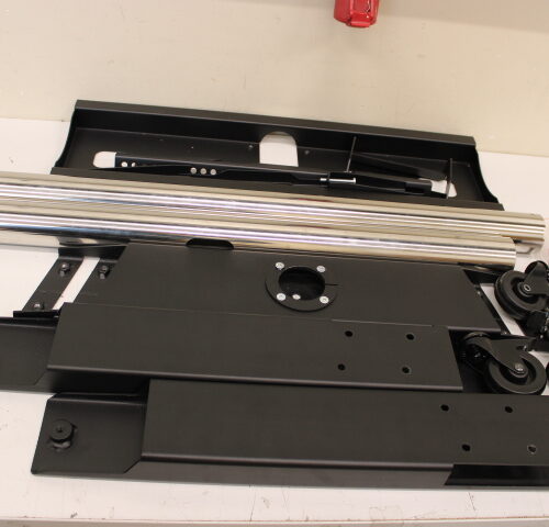 SALE OUT.  | EDBAK | Floor stand | TR5E | Trolleys & Stands | 42-65 " | Maximum weight (capacity) 50 kg | USED AS DEMO, SCRATCHED, MISSING HEXAGON WRENCHES | Black