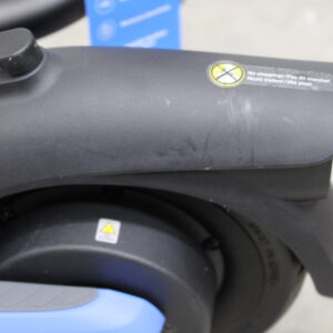 SALE OUT. Ninebot by Segway eKickScooter C2 Pro E, Black/Blue, UNPACKED, USED, SCRATCHES | Segway 24 month(s) | UNPACKED, SCRATCHED WHEEL PROTECTION