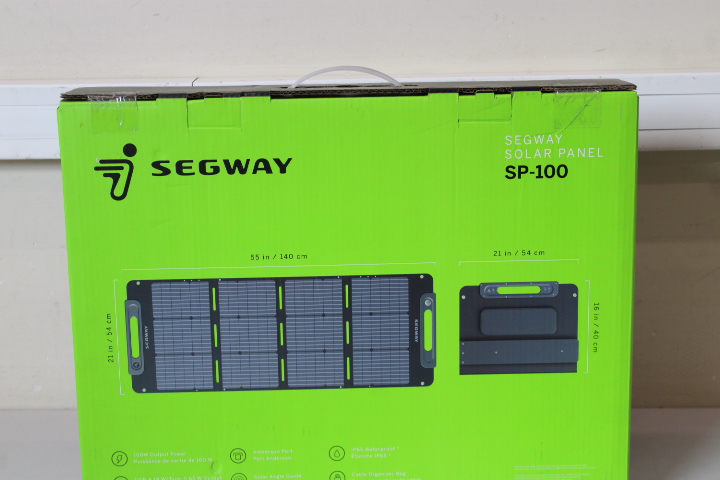 SALE OUT. | Segway | 100 W | Solar Panel 100 | Type-C, USB-A DEMO