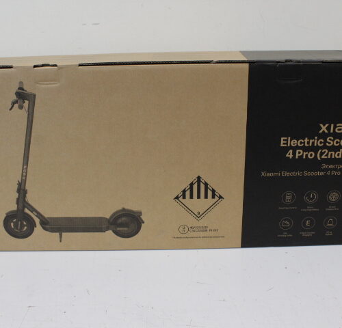 SALE OUT.  | Xiaomi Electric Scooter 4 Pro (2nd Gen) | 400 W | 25 km/h | 10 " | 6 month(s) | DEMO, MISSING INNER PACKAGING