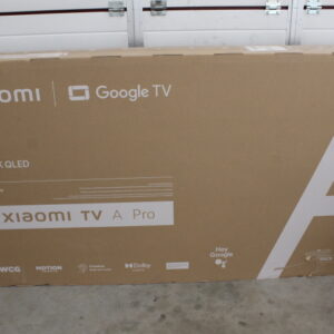 Xiaomi QLED TV A Pro 2025 | 75'' | Smart TV | Google TV | 4K UHD | Black | USED, LIGHT SCRATCHES ON SCREEN, MISSING MANUALS