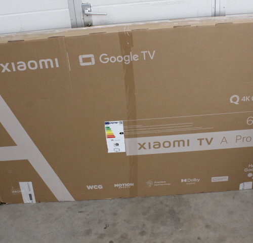 Xiaomi | QLED TV A Pro 2025 | 65'' | Smart TV | Google TV | 4K UHD | Black | USED, MISSING: LEGS, SCREWS AND MANUALS