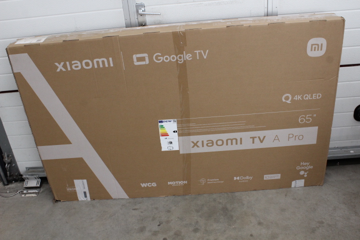 Xiaomi | QLED TV A Pro 2025 | 65'' | Smart TV | Google TV | 4K UHD | Black | USED, MISSING: LEGS, SCREWS AND MANUALS