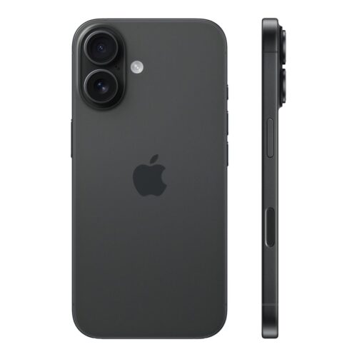 Apple iPhone 16 | Black | 6.1 " | Super Retina XDR | 2556 x 1179 pixels | A18 | Internal RAM 8 GB | 512 GB | Dual SIM | 4G | 5G | Main camera resolution 48+12 MP | Secondary camera resolution 12 MP | iOS | 18