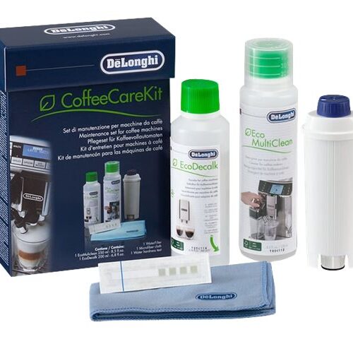 Delonghi | DLSC306 Maintenance Care Kit for Bean to Cup & Espresso Coffee Machines, includes five cleaning accessories