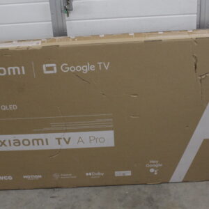 Xiaomi | QLED TV A Pro 2025 | 55'' | Smart TV | Google TV | 4K UHD | Black | USED, STICKER ON SCREEN, ACTIVATED OS, MISSING REMOTE