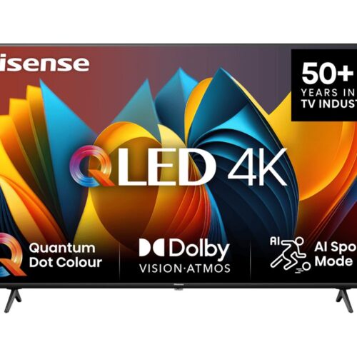Hisense QLED Smart TV | 50E7NQ | 50" | Smart TV | VIDAA OS | UHD | Black