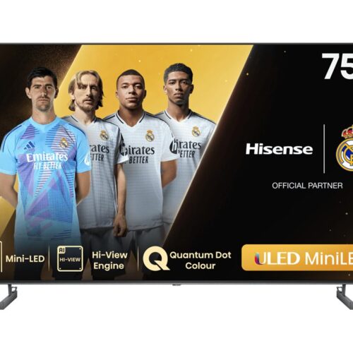 Hisense Mini LED Smart TV | 75U6NQ | 75" | Smart TV | VIDAA OS | UHD | Black