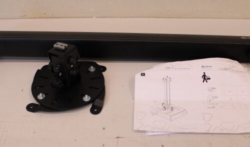 SALE OUT. EDBAK PMV300 Universal Projector Ceiling Mount | EDBAK | Projector Ceiling mount | PMV300 | Horizontal adjustment | Maximum weight (capacity) 30 kg | DAMAGED PACKAGING, USED, SCRATCHED, MISSING  SREWS | Black