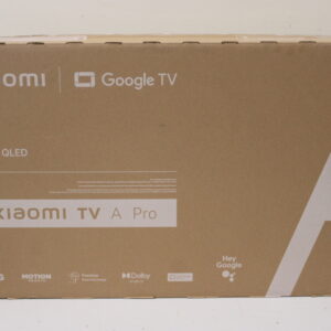 SALE OUT. Xiaomi | QLED TV A Pro 2025 | 43'' | Smart TV | Google TV | 4K UHD | Black | USED, MISSING: TV BAG, BATTERIES, MANUALS AND SCREWS