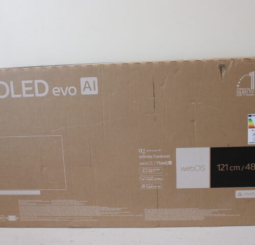 LG OLED48C41LA | 48 | Smart TV | webOS24 | UHD | Black | DAMAGED PACKAGING