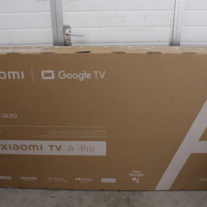 Xiaomi | QLED TV A Pro 2025 | 65'' | Smart TV | Google TV | 4K UHD | Black | USED, STICKER ON SCREEN, ACTIVATED OS, MISSING: REMOTE, SCREWS AND MANUALS