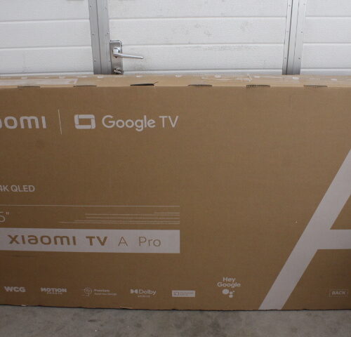 Xiaomi | QLED TV A Pro 2025 | 65'' | Smart TV | Google TV | 4K UHD | Black | USED, STICKER ON SCREEN, ACTIVATED OS, MISSING: REMOTE, SCREWS AND MANUALS