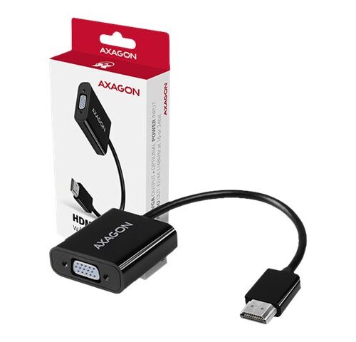 AXAGON | Active converter | HDMI to VGA | 0.15 m