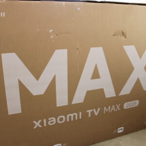 Xiaomi | TV | Max 2025 | 100 | Smart TV | Google TV | UHD | Grey | DAMAGED PACKAGING, USED, REFURBISHED, WORKS BAD ON 2.4 Ghz WIFI, WORKS GOOD ON  5 Ghz WIFI