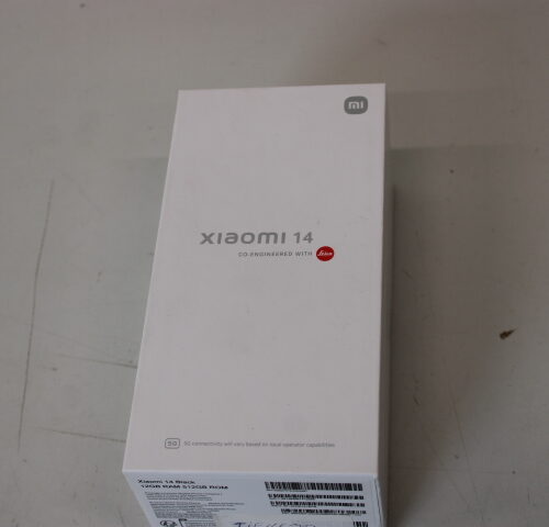 SALE OUT.  | Xiaomi | 14 | Black | 6.36 " | LTPO OLED | 1200 x 2670 pixels | Qualcomm | Internal RAM 12 GB | 512 GB | Dual SIM | 4G | 5G | Main camera resolution 50+50+50 MP | Secondary camera resolution 32 MP | Android | 14 | USED, SCRATCHED SCREEN PROTECTOR