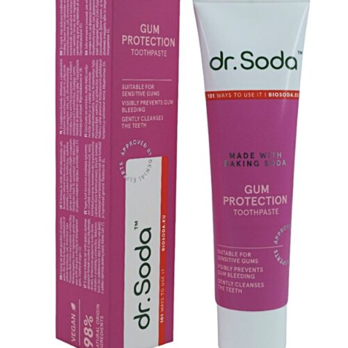 Soda | Toothpaste "Gum protection", 100 ml | dr. Soda