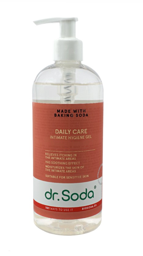 Soda | Intimate hygiene wash "Daily care", 400ml | dr. Soda