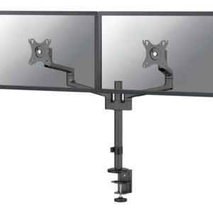 Neomounts Desk Mount | DS60-425BL2 Monitor Arm | Adjustable Height, Rotate, Tilt, Swivel | 17-27 " | Maximum weight (capacity) 8 kg | Black