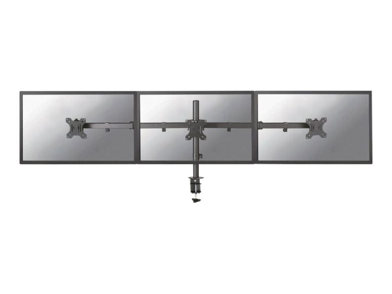 Neomounts Desk Mount | FPMA-D550D3BLACK Monitor Arm | Adjustable Height, Rotate, Tilt, Swivel | 10-27 " | Maximum weight (capacity) 6 kg | Black