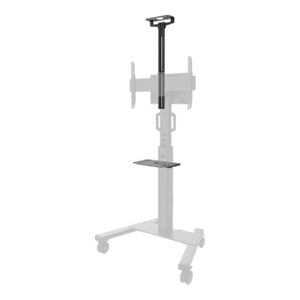 Neomounts AV1-825BL Videobar and multimedia kit - universal | Adjustable Height | Maximum weight (capacity) 9 kg | Black