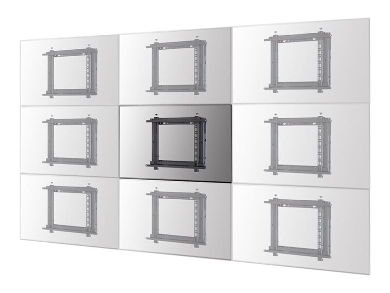 Neomounts Wall mount | WL95-800BL1 Videowall wall mount | 42-70 " | Maximum weight (capacity) 35 kg | Black