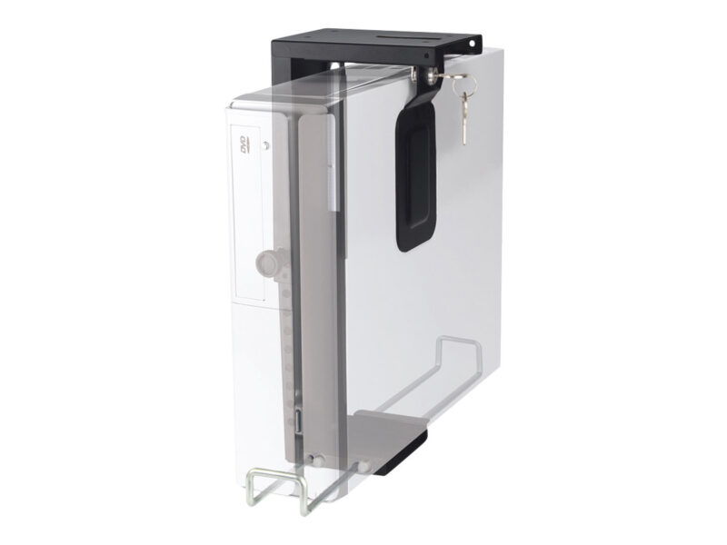 Neomounts CPU-D075BLACK/LK CPU holder | Adjustable Height | Maximum weight (capacity) 10 kg | Black